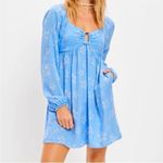 American Eagle ✨ Women's Blue Floral Sz Medium Dress✨ Photo 1