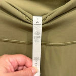 Lululemon  Wunder Train‎ High-Rise Crop 21" Bronze Green size 10 Photo 2