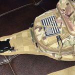 Desert Camo Crossbody Bag Brown Photo 3