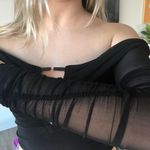 Tiger Mist Black Off The Shoulder Top Photo 1