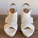 SO ® Taffy White Women's Wedge Sandals Size 9 #B1651 Photo 2