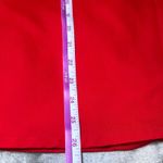 Fabletics  Scrub Top Womens Large Red V-Neck Short Sleeve Casual Nursing Medical Photo 7