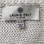 Laurie Felt Fringe Knit Sweater XL/1X Ivory Oversized Textured Pullover Top Photo 3