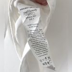 NWT Cotton Peasant Blouse Womens S Oversize Flare Sleeve Top Lagenlook Boho White Photo 8