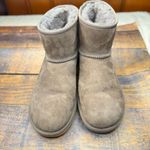 UGG  Classic Mini II Boots Caribou Gray Taupe Suede Sheepskin Women's US 11 Photo 7
