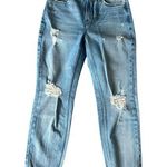 Good American  boyfriend straight leg jeans Size 0 Photo 0