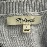 Madewell Crochet Trim Cropped Sweater Tank in Periwinkle Photo 3
