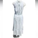 Gap 1969 1969 Tiered Halterneck Dress Blue/white Striped Size XS Photo 5
