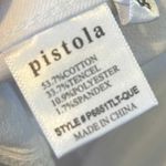 Pistola NWT  Jackie Distressed Released Hem Skinny Jeans in White Women's Size 33 Photo 6