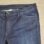 Cache  Jeans Womens 14 Blue Dark Wash Stretch Mid Rise Denim Pants Photo 6