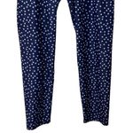 Beach Riot  Cara Polka Dot Leggings Women’s Size Large Blue Crossover Waistband Photo 2