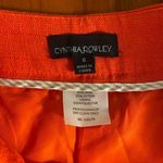 Cynthia Rowley Women's Red-Orange Shorts, Size 6, EUC Photo 3