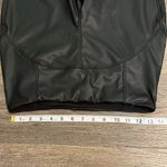 Hunter and Brown Black Faux Leather Lined Pull
on Legging Pants Medium Photo 6