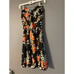 Emerald Sundae  Floral Strapless Skater/Casual Dress Size 7 Photo 4