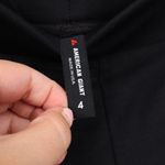 American Giant Womens Black Leggings Pants Size 4 Pockets Made in USA Photo 3