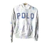 Ralph Lauren Polo  logo Hoodie Sweatshirt Pastel Paintsplatter Photo 1