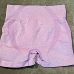 BOOTY LIFT Stretch Lavender Workout Shorts Purple Size L Photo 2