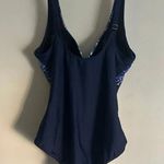 Seekers Essentials Australia One Piece Swimsuit Plus Sz 20 Tropical NWT Blue Photo 1