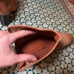 Rebecca Minkoff Perforated Leather Heeled Ankle Boots Cognac Size 8.5 Photo 6