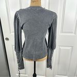 Free People Sz M  NWOT $250 MSRP Tasha Thermal Shirt Photo 8