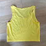 Barcode Sleeveless Tank in Yellow Photo 3