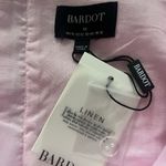 Bardot NWT  Sigma Soft Pink Linen Mini Dress Photo 6