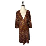 Patagonia  Dress Women Medium Orange Bijou Dot Bengal‎ Margot Mini Athleisure Photo 1