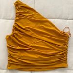 EXPRESS One Shoulder Cropped Top Photo 3