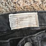 Current/Elliott  Distressed Black Denim Jeans Grunge Ripped‎ Casual Streetwear Photo 2