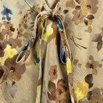 Jaclyn Smith VTG 90s Y2K S Small Babydoll Top Cottagecore Blouse Floral Sheer Top Boho Whimsy Photo 2