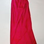 Lovers + Friends Noah Wrap Dress Hot Prink size xS Midi Barbiecore Photo 3