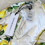 We Wore What  Delilah Bikini Bottom in White Lemons Photo 7