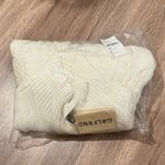 GRLFRND  Natae Cable Sweater - Ivory Size Small Photo 4