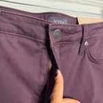NYDJ NWT Julia Relaxed High Rise Flared Jean In Eggplant Purple Size 14 Photo 9