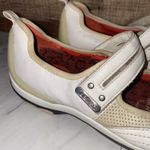 Aetrex  White Lizzy Leather Single Strap Shoes Size 5 Photo 1