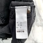 Topshop Black  High Rise Jean Shorts Photo 4