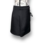 English Factory Anthropologie XS Black Lace Up Skort Mini Preppy Whimsigoth Chic Photo 3