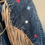 🤠Fringe Jean Jacket💃🏼~large Blue Photo 14