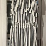 Ashley Stewart NWT  Black and White Striped Jumpsuit Size 10/12. $64.50 Photo 2