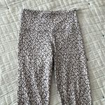 Varley High-Rise Neutral Taupe Animal Print Leopard Cheetah Leggings Size XS Photo 4