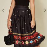 Voodoo Vixen Charlotte Border Print Skirt Size M Photo 1