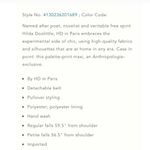 Anthropologie  HD Paris Easel Floral Maxi Photo 3