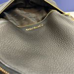 Michael Kors  Rhea Medium Pebbled Black Leather Backpack‎ NWOT Photo 14