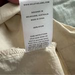 Wilo The Label Parachute Cargo Pants Size XS Tan Photo 5