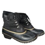 Sorel  Women's Winter Fancy Lace II Waterproof Suede & Rubber Boot,Size 10.5 EUC Photo 1