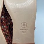 Chanel Channel Mary janes tweed ballet flats size 38 C flats multicolored ballet women Photo 13