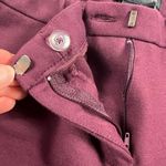 Max & Mia  Cropped Boot Kick Ponte Pants Burgundy Size XL Photo 3