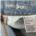 American Eagle  Super Stretch Hi-Rise Shortie Denim Shorts Size 2 Photo 7