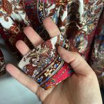 ZARA  paisley print satin shirt dress size XS Photo 10