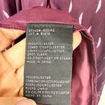 Betsy and Adam  High Slit Metallic Print Gown Size 10 Chiffon Formal Wedding Guest Photo 8